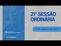 21° SESSÃO ORDINÁRIA 
