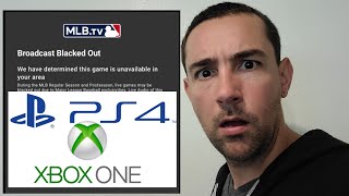 How to avoid mlb blackouts on ps4 and xbox one