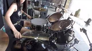 NERVOSA - Hostages / Luana Dametto (Drum Cam)