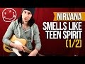 Как играть на гитаре Nirvana Smells Like Teen Spirit (1/2) - Уроки игры на гитаре Первый Лад