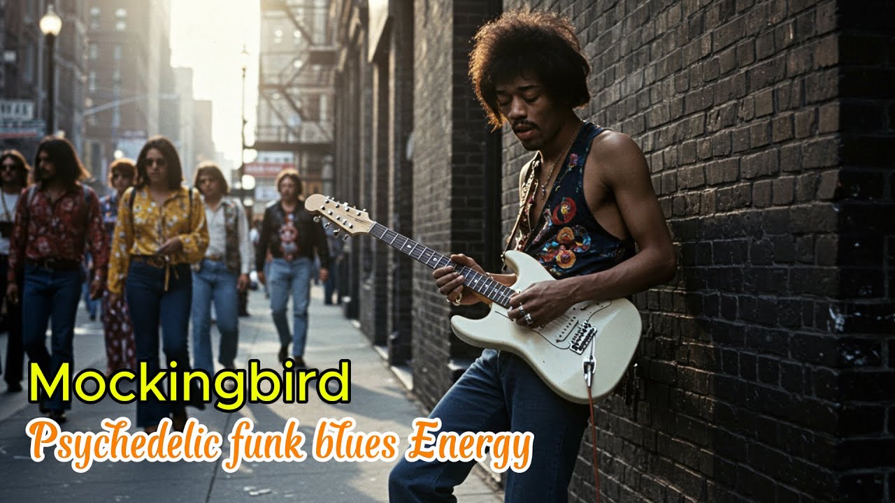Eminem - Mockingbird | Cover Jimi Hendrix Style | Psychedelic funk blues Energy