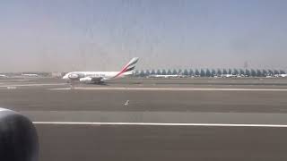 Emirates Boeing 777-300ER takeoff from Dubai for Mumbai ( EK 506 )