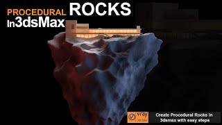 How to Create Procedural Rocks in 3dsmax | tutorial for beginner | Urdu Hindi