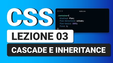 CSS3 Tutorial Italiano 03 - Cascata e Ereditarietà