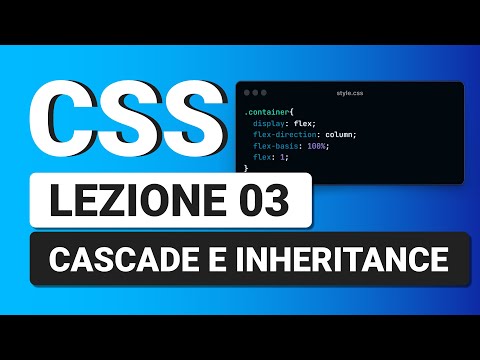 Video: Come sovrascriveresti una proprietà che viene ereditata nei CSS?