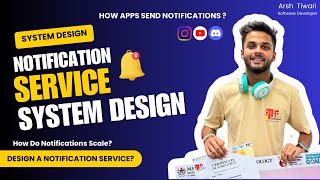 Notification Service System Design | How Apps Send Notifications | System Design Series - 1