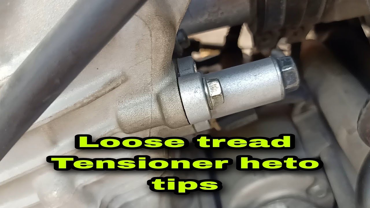 Loose tread Tensioner heto tips YouTube