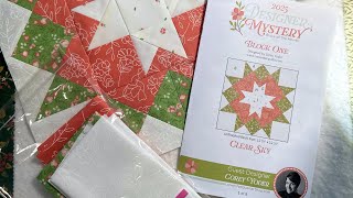 Sew with Me Block 1 2025 Designer Mystery from Fat Quarter Shop