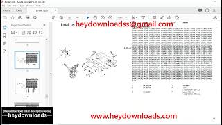 Deutz Fahr Agrotron 106 MK3 After 8089 Parts Manual