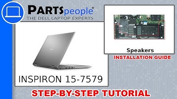 Dell Inspiron 15-7579 (P58F001) Speakers How-To Video Tutorial