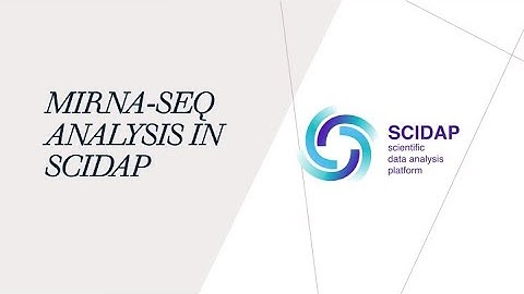 SciDAP miRNA Seq Analysis Workflow Tutorial