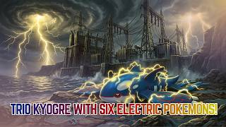 TRIO! Kyogre SHOCKED by SIX Non Legendaries Pokemons! TRIO! Kyogre SHOCKED by SIX Non Legendaries Pokemons!