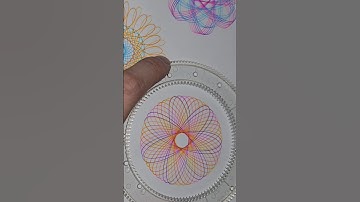 💛🧡🩷💜 Amazing Spirograph Drawing #artreels #spirographasmr #drawing #asmr #asmrsounds #shorts #relax