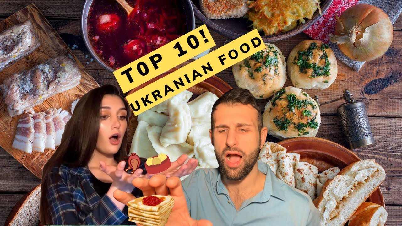 TOP 10 Ukrainian Food TO TRY | DELICIOUS Dishes in Kiev, Ukrain