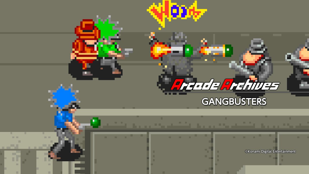 Arcade Archives GANGBUSTERS - YouTube