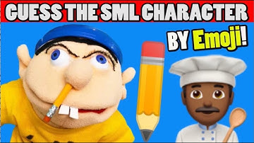 Guess The SML Character By Emoji! | SML Quiz | SuperMarioLogan Game | #2