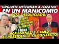 AMLO en Peligro Urgente Difundir, Simpatizantes de FRENAAA de Gilberto Lozano; Piden cabeza de AMLO