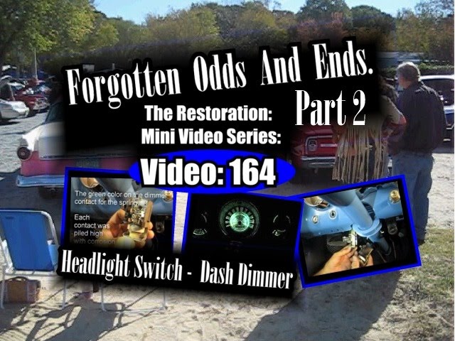 62 Fairlane Goings On 16 (More, Forgotten Fixes, Dash Lights)