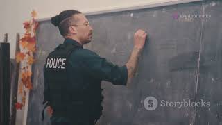 Describe in detail three roles of the Police
