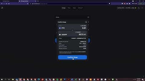 How to Buy Swapp Tokens on the Uniswap Exchange