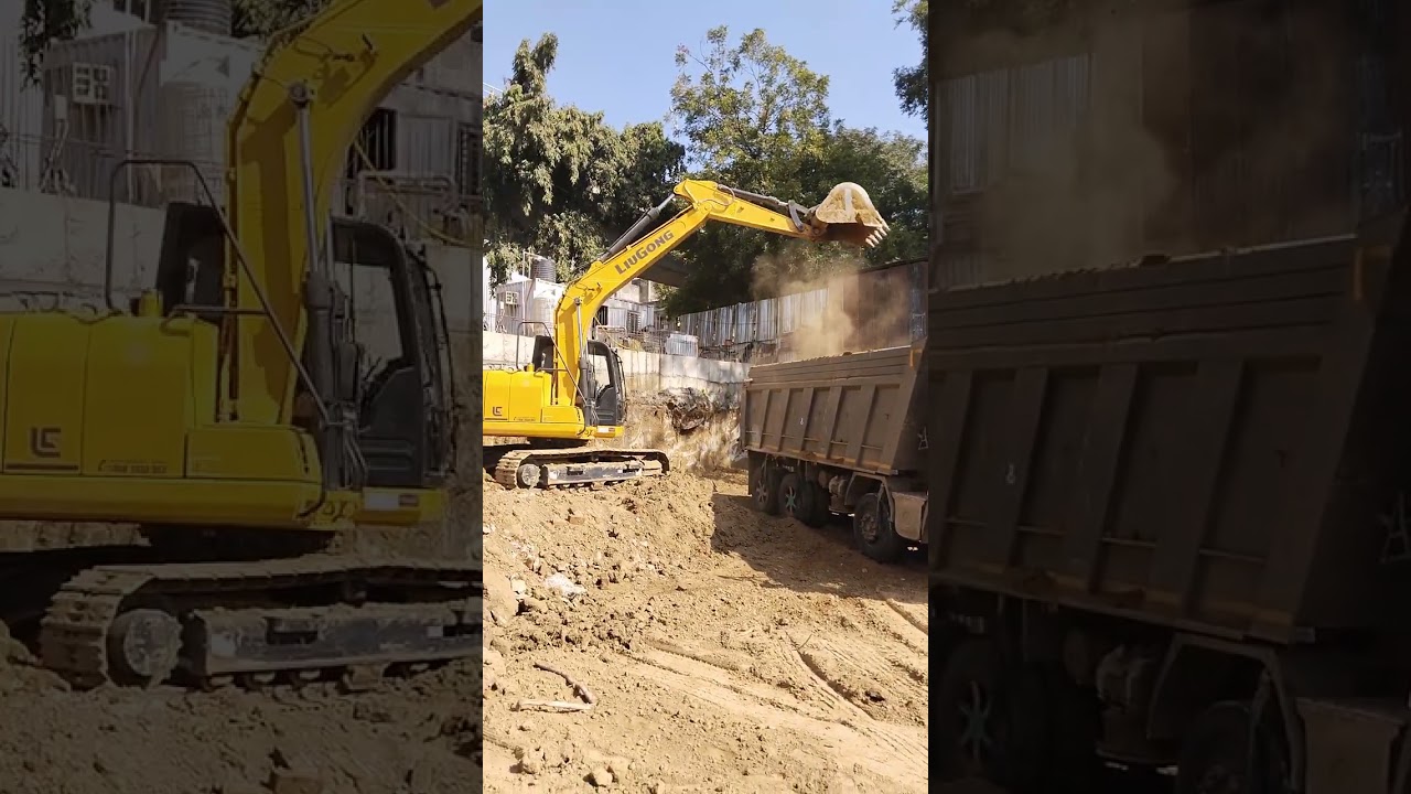 Liugong 140 excavator for rent ahemdabad, gujarat