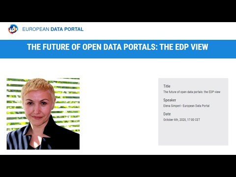 The EDP View on the Future of Open Data Portals