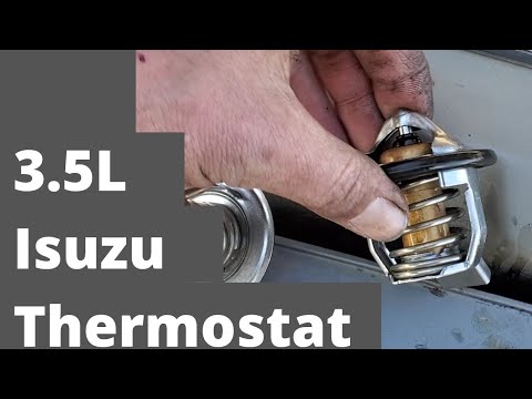 How to replace the thermostat on the 98-06 Isuzu Trooper