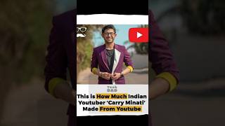 @Carryminati net worth reveal video #shorts #viralvideo
