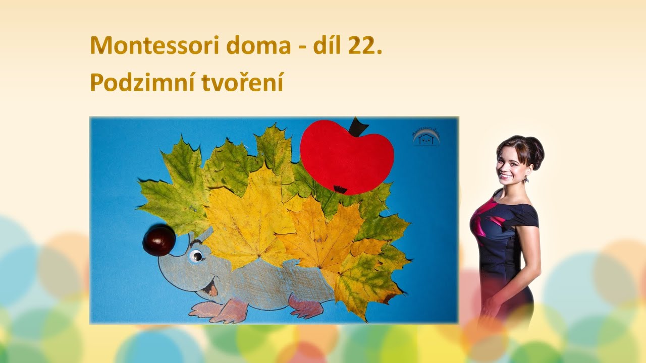 Montessori doma - díl 22: Podzimní tvoření