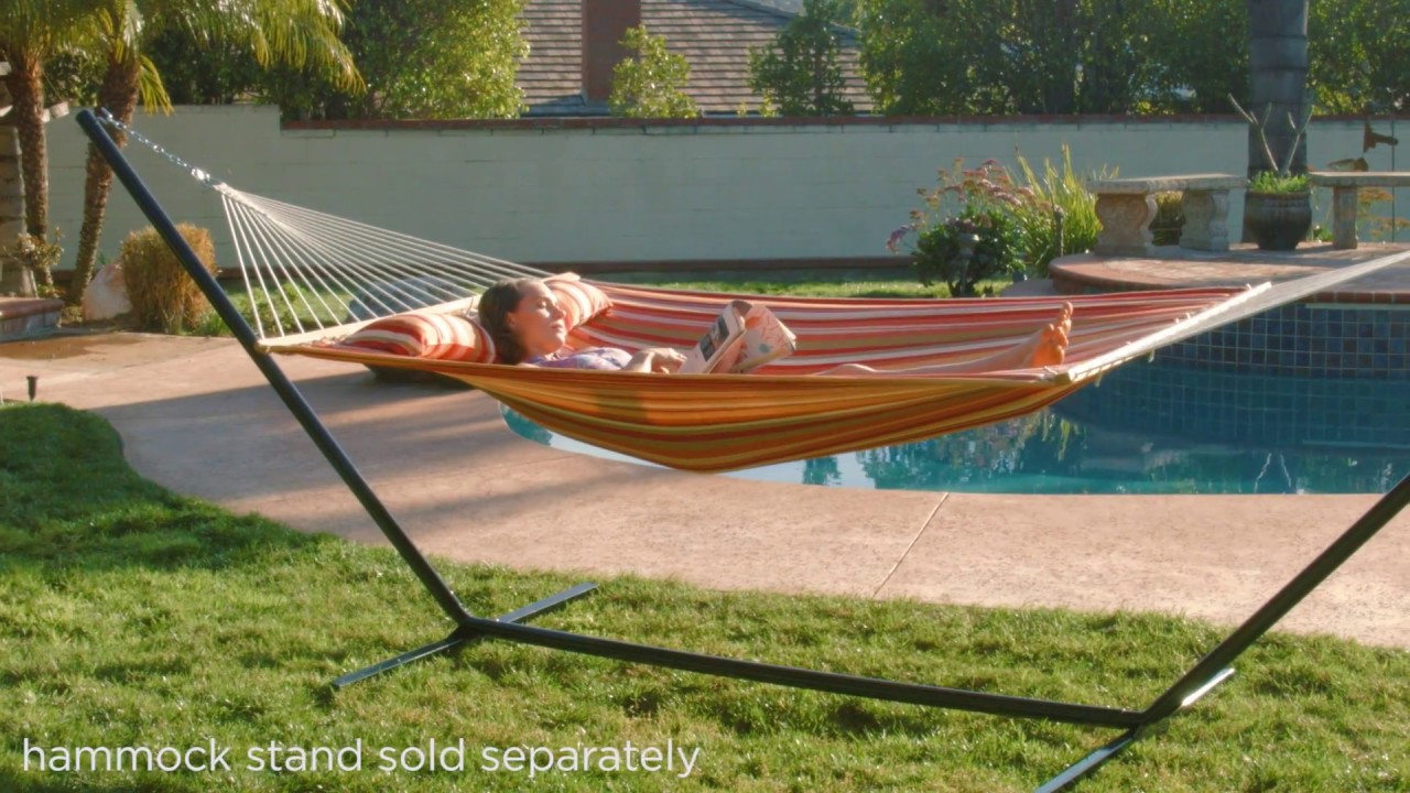 SKY1408 SKY3271 SKY3272 Quilted Double Hammock with Pillow YouTube