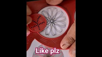 what this pattern make resemble?? #spirograph #shorts #satisfying #drawing