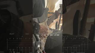 Yerin Baek (백 예린) - Lovegame (Synth solo) Guitar + TAB #jazz #yerinbaek