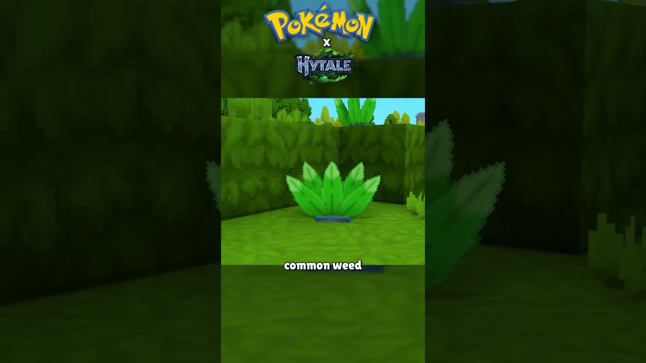 Oddish Sneak Peek - Pokemon in Hytale