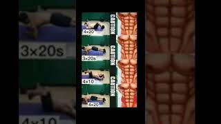 Six pack ABS Workout At Home #shorts #workout|Get Six pack.