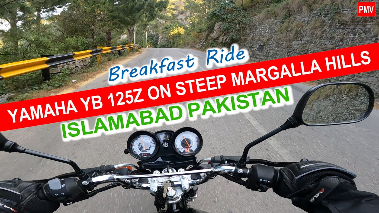 Taking My Yamaha YB 125Z to Margalla Hills for Breakfast