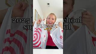 BACK TO SCHOOL SUPPLIES HAUL!! #fyppp #viralvideo #backtoschool #preppyfyp #preppy #school #cute