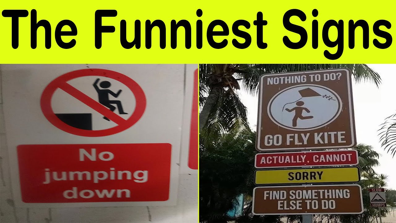 Funnyページ The Funniest Signs Ever Caught on Camera – You'll Laugh Harder