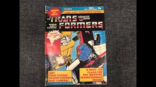 Transformers generation one issue 15 marvel uk comic complete collection. G1 exclusive artwork story
