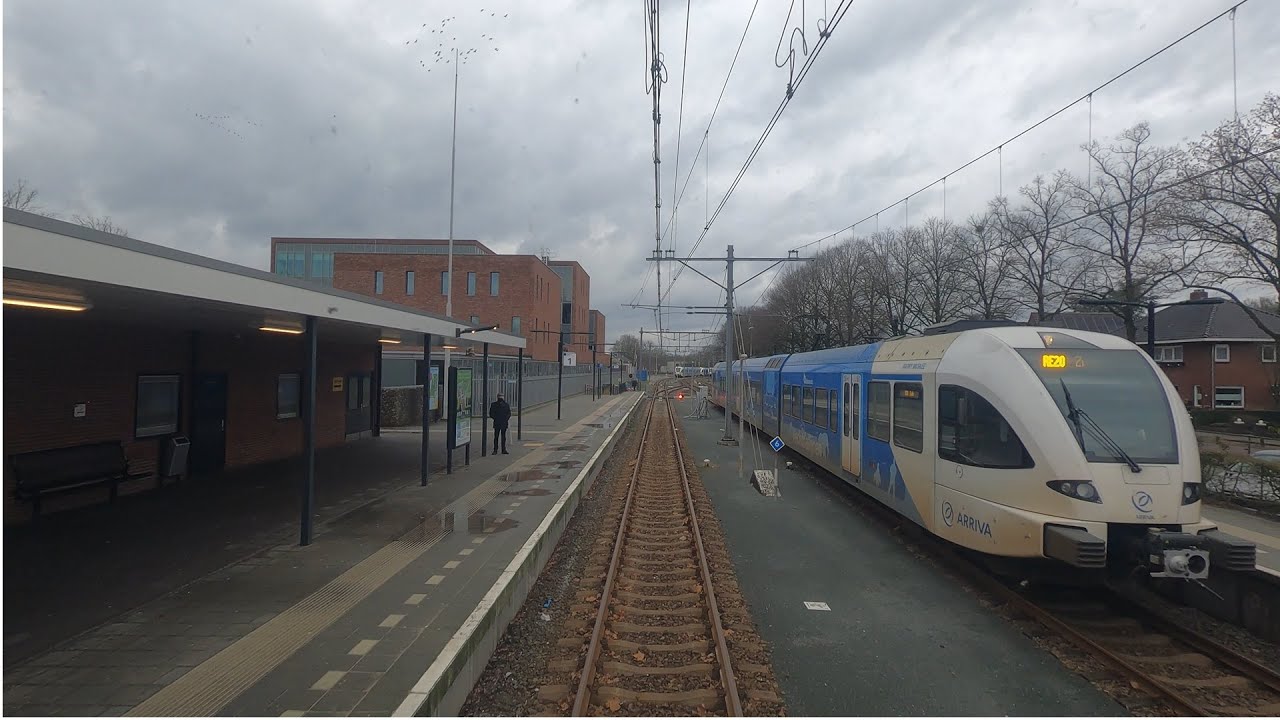 4K Cabinerit Zwolle - Emmen (sneltrein) 02-01-2022