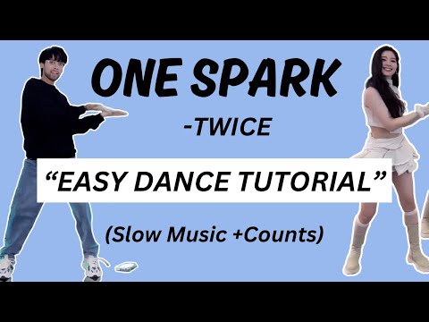 TWICE 'ONE SPARK' Mirrored Dance Tutorial | Easy Step By Step #kpopdancetutorial