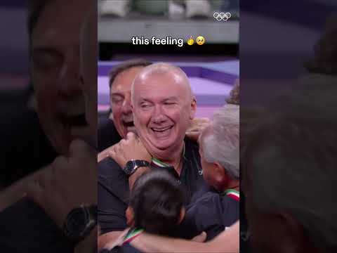 The moment you become an Olympic champion and get to share it with your favourite people. 🫂