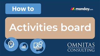 How To Create An Activities Board For Your Crm Dashboard Data In Monday.com