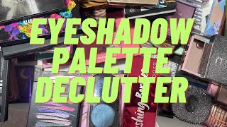 Eyeshadow Palette Collection \& Declutter | 160 palettes