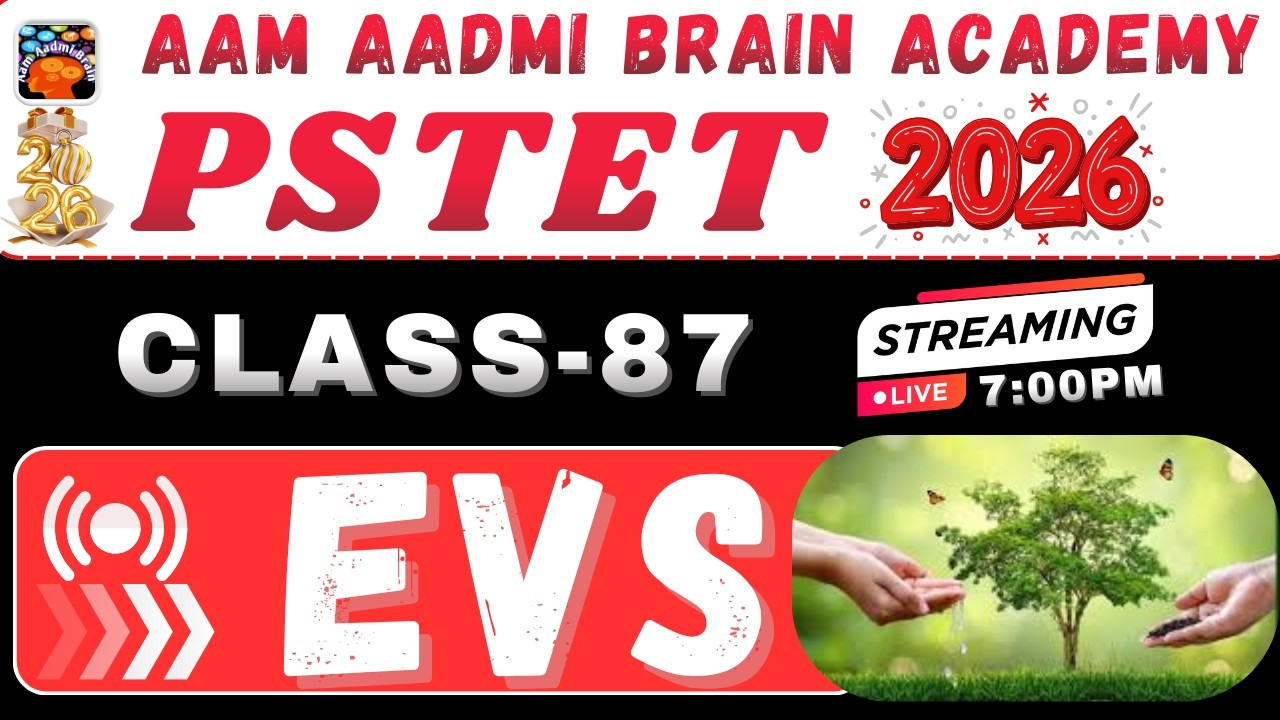 PSTET 2026 EVS | pstet preparation 2026 | pstet 2026 | pstet new notification | pstet EVS classes