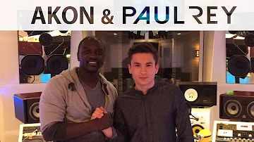 Akon & Paul Rey listening to "Good as Hell"