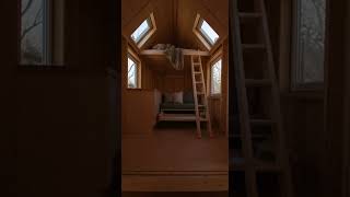 handmade wooden tiny house #construction #epiccraft #woodworking #trendingnow #diy #homedecor