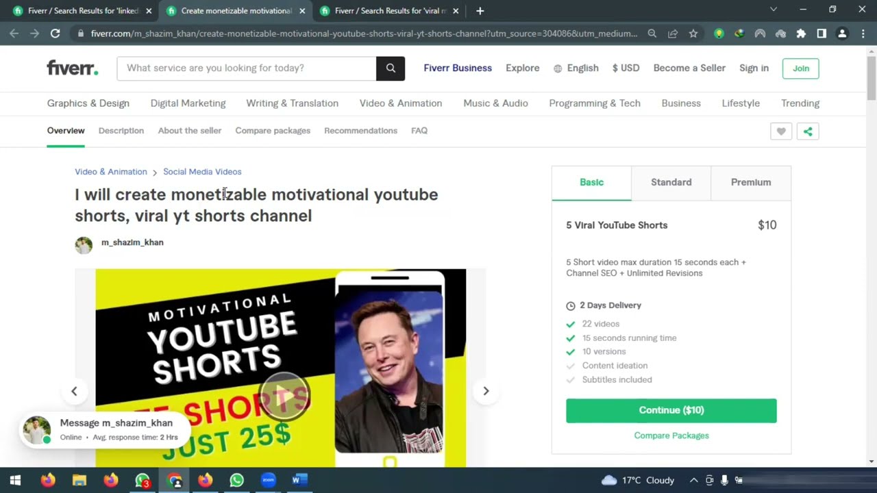 Live Fiverr Gig Ranking Result, Rank Gig With Valuable Keywords, Freelancer Funda