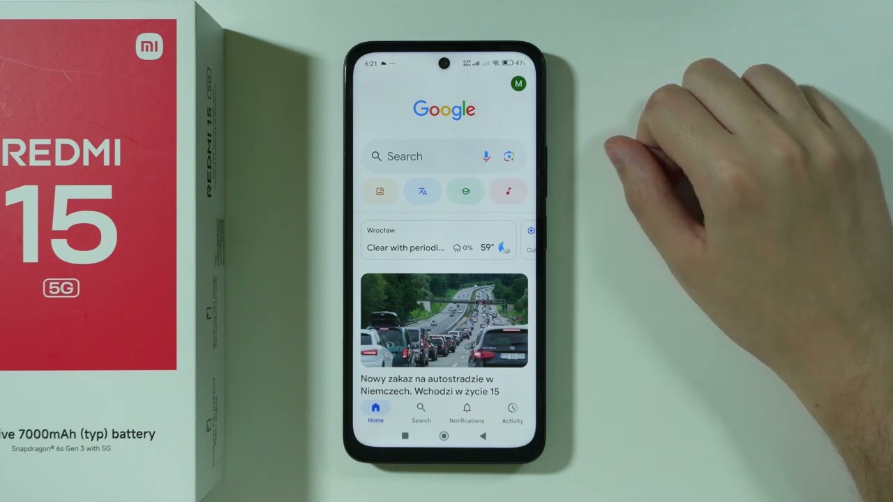 Redmi 15: How to Take Long Screenshot (Scrolling Screenshot)