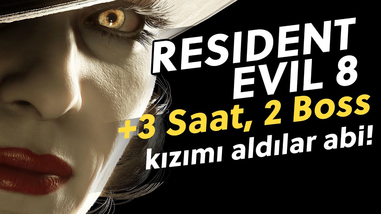 Devam! 3 Saatte 2 Boss! - RESIDENT EVIL 8 VILLAGE - 3 Saat Daha!