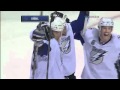 Stamkos brilliant pass from lacavalier scores wide open net goal on carey price